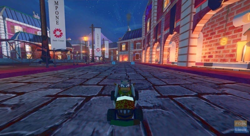 Supertuxkart Game Play