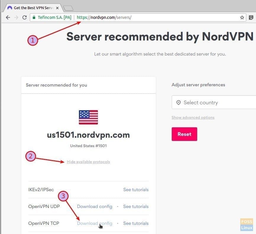 NordVPN OpenVPN Config file download