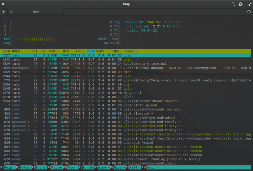 Elementary OS Performance