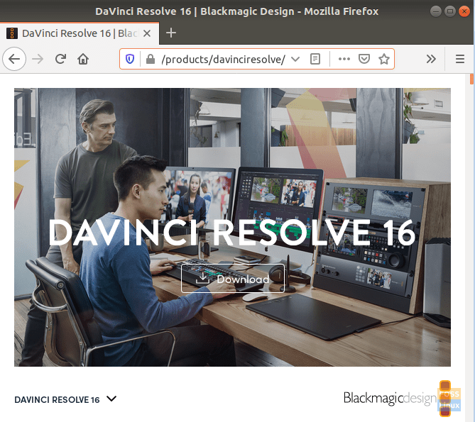 Download DaVinci Resolve