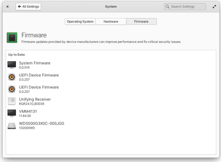 elementary os 6 odin firmware updates