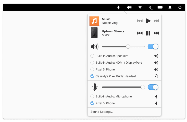 elementary os 6 odin panel indicator