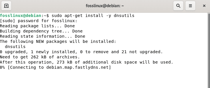 install dig