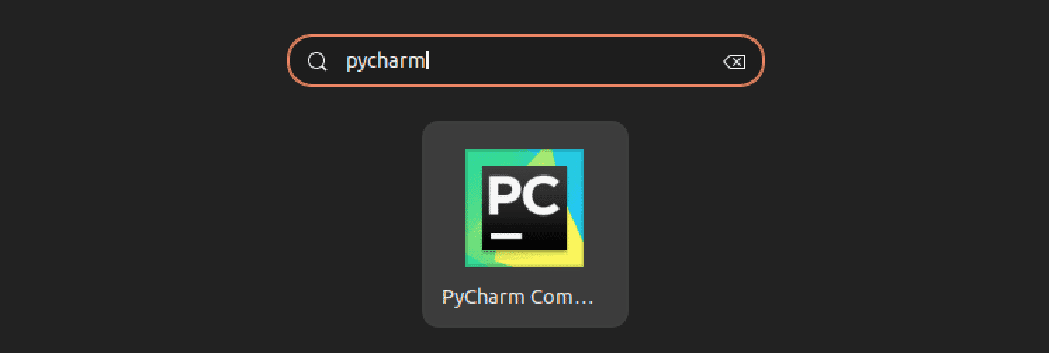 launch pycharm