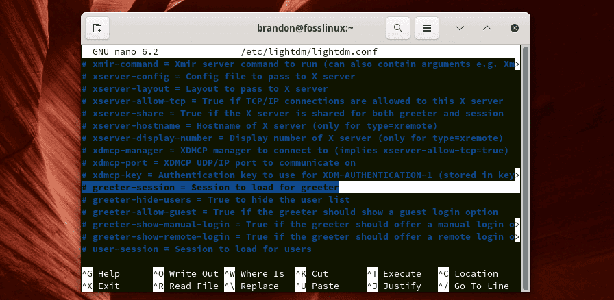 lightdm configuration 2