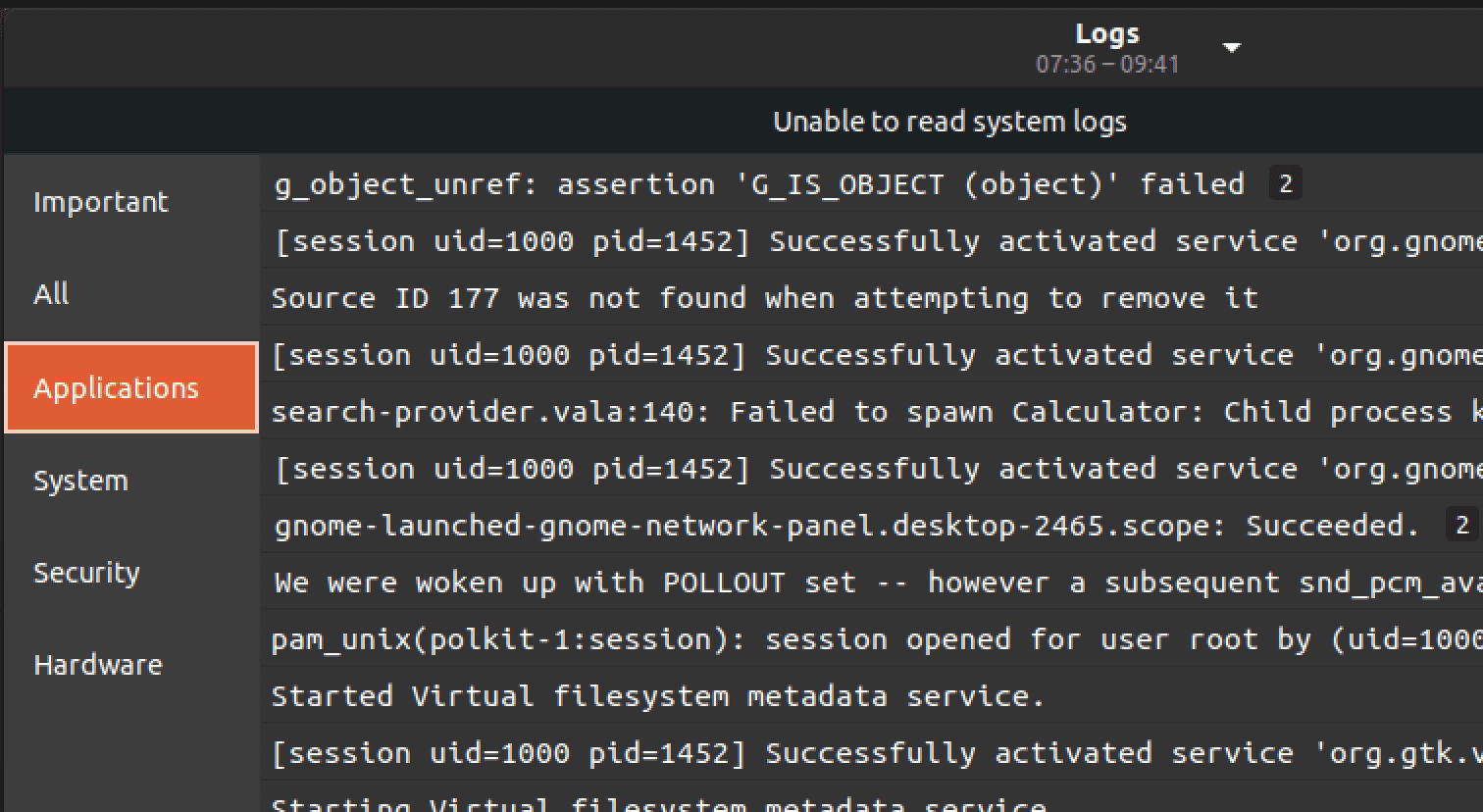 log file viewer