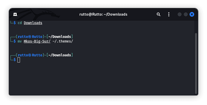 move files to themes folder