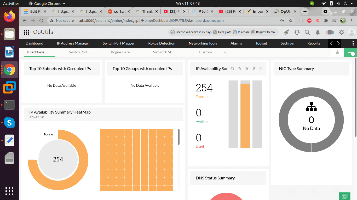 Oputils running in the browser