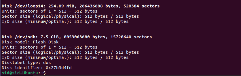 check all connected drives