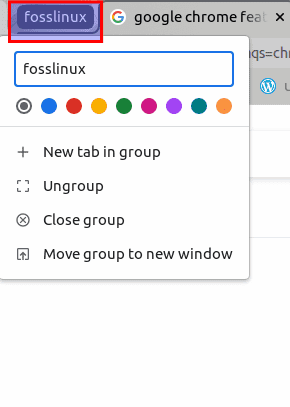 tab groups