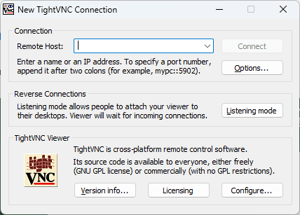 tightvncviewer