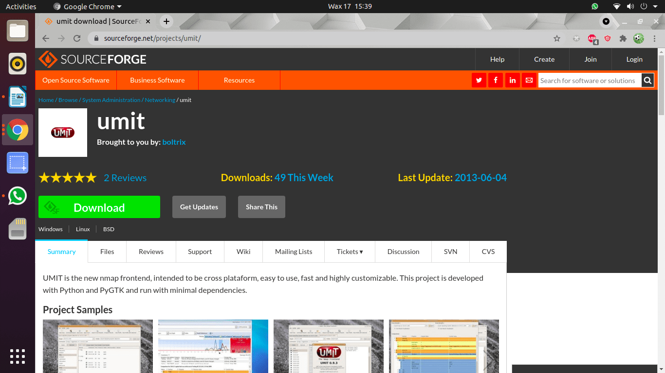 umit download page