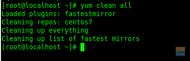 Yum Clean All